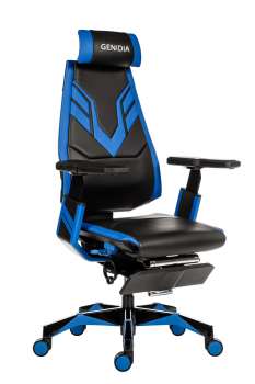 Herní židle Genidia Gaming - synchro, černá/modrá