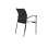 Konferenční židle Duell SL - šedá, kostra černá