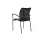 Konferenční židle Duell SL - antracit, kostra černá