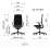 Kancelářská židle AccisPro 150SFL - synchro, černá/šedá