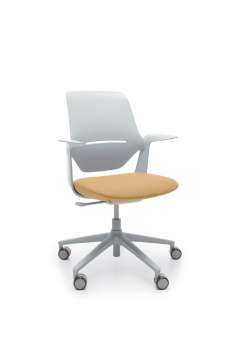 Kancelářská židle TrilloPro 20ST - synchro, žlutá
