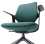 Kancelářská židle TrilloPro 21HST - synchro, zelená
