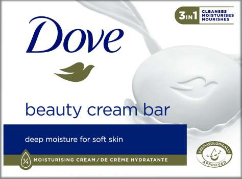 Tuhé mýdlo Dove – original, 90 g