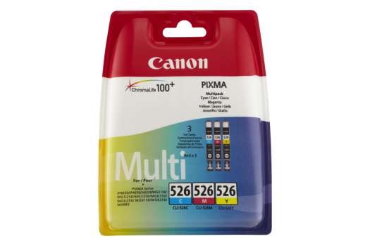 Sada cartridge Canon CLI-526CMY - azurový/purpurový /žlutý