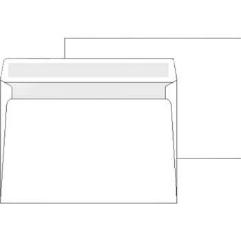 Obálky C4 - navlhčovací, 25 ks