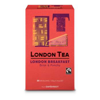 Černý čaj London Tea - London Breakfast, Fairtrade 20 x 2,5g