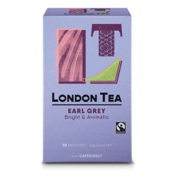 Černý čaj London Tea - Earl Grey, Fairtrade 20x 2g
