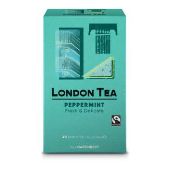 Bylinný čaj London Tea - máta, Fairtrade 20 sáčků x 1.5g