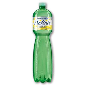 Poděbradka ochucená minerální voda - Prolinie Citron, 6 x 1,5 l