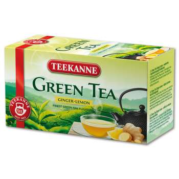 Zelený čaj Teekanne - zázvor a citrón, 20x 1,75 g