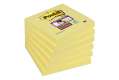 Samolepící bloček Post-it Super Sticky - 76 x 76 mm, žlutý, 6 x 90 lístků