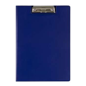 Uzavíratelná psací podložka - A4, kapacita 10 listů, modrá