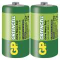 Zinková baterie GP Greencell - C, R14 , 1,5V, 2 ks