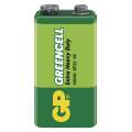Zinková baterie GP Greencell - 6F22, 9V, 1 ks