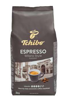 Zrnková káva Tchibo - Espresso Milano Style, 1 kg