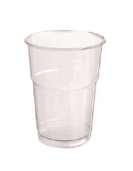 Plastové kelímky - recyklovatelné, 200 ml, čiré, 50 ks