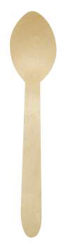 Dřevěné lžíce - 16 cm, 100 ks