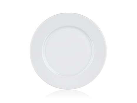 Dezertní talíře  - bílé, sada 6 ks