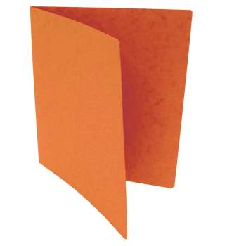 Prešpánové desky bez chlopní HIT Office - A4, oranžové, 20 ks