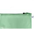 Síťovaná zipová obálka Opaline DL - 300 mic, 1 ks, zelená