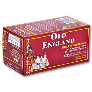 Černý čaj Old England - English breakfast, 40x 2 g
