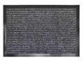 Vnitřní rohož Paros, 90 x 60 cm - černá
