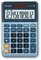 Stolní kalkulačka Casio MS 120 EM - 12místný displej, modrá