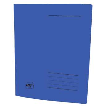 Papírové rychlovazače HIT Office - A4, modré, 100 ks