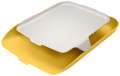 Zásuvka s organizérem Leitz Cosy - plastová, teplá žlutá, 2 ks