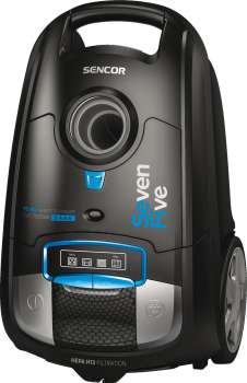 Sáčkový vysavač Sencor SVC 7500BK 3AAA - černý
