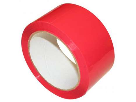 Balicí páska červená - 48 mm x 66 m, 1 ks
