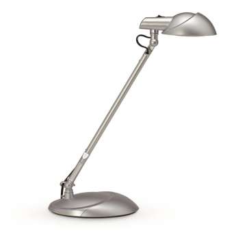Stolní LED lampa MAULstorm - stříbrná