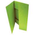 Prešpánové desky se třemi chlopněmi HIT Office - A4, světle zelená, 20 ks