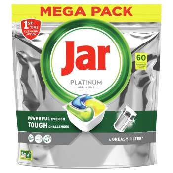 Tablety do myčky Jar - platinum, 60 ks