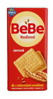 Sušenky BeBe - rodinné, jemné, 130g