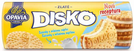 Sušenky Disko - mléčné, 169 g
