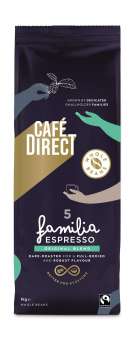 Zrnková káva Café Direct - Espresso, Fairtrade, 1 kg