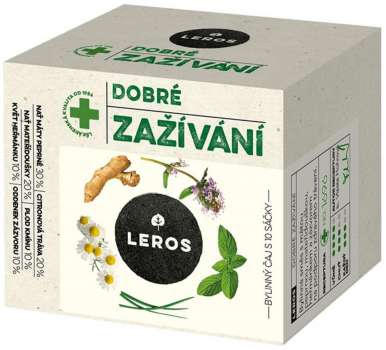 Bylinný čaj Leros - Dobré Zažívání, 10x 1,5 g
