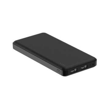 Bezdrátová powerbank Energy - 10000 mAh, 2x USB, černá