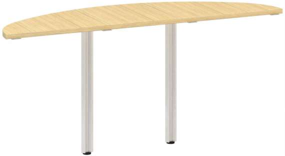 Přídavný stůl Alfa 100 - 160 cm, dub Vicenza/šedý