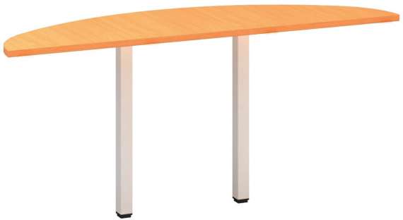Přídavný stůl Alfa 200 - 162,5 cm, buk Bavaria/bílý