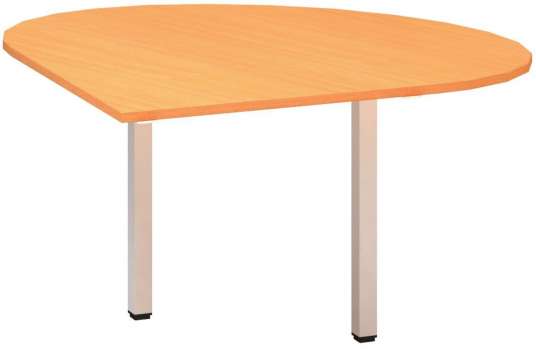 Přídavný stůl Alfa 200 - levý, 120 cm, buk Bavaria/bílý