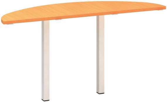 Přídavný stůl Alfa 200 - 142,5 cm, buk Bavaria/bílý