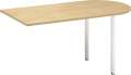 Přídavný stůl Alfa 100 - 150 x 80 cm, divoká hruška/šedý