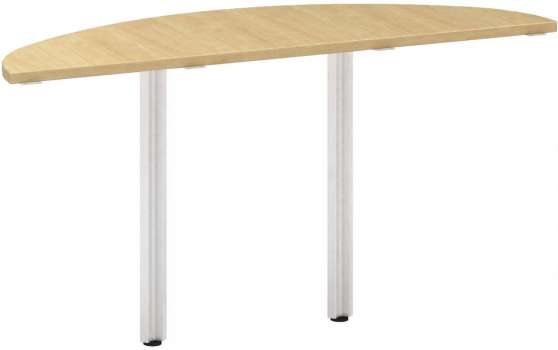 Přídavný stůl Alfa 100 - 140 cm, divoká hruška/šedý