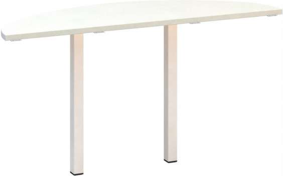 Přídavný stůl Alfa 200 - 140 cm, bílý/bílý