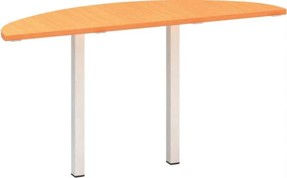 Přídavný stůl Alfa 200 - 140 cm, buk Bavaria/bílý