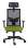 Kancelářská židle Game - synchro, černá/zelená