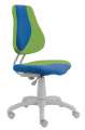 Dětská rostoucí židle Fuxo S-line - modrá/zelená