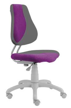 Dětská rostoucí židle Fuxo S-line - fialová/šedá